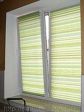 ПВХ окно Саламандер двухчастное поворотное на кухню, размер окна - 1,0 х 1,8 м