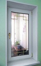 Пластикове вікно Euroline одностворчатое на дачу в нижчому ціновому діапазоні