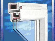 Окно пластиковое ALMplast поворотное с ламинацией