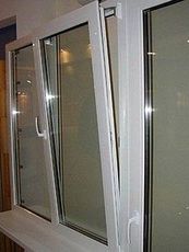 Пластиковое окно от Алмпласт поворотное высшей категории качества, фурнитура от MACO