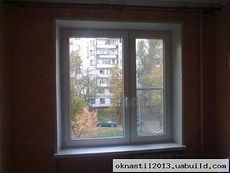 ПВХ окно Фенстер на дачу, фурнитура от Ворне в среднем ценовом диапазоне