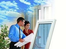 Пластиковое окно Rehau для зала со звукоизолирующим однокамерным стеклопакетом - недорого