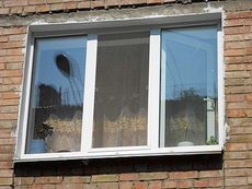 ПВХ окно Salamander в частный дом, фурнитура производства Ворне по заманчивой цене, размер: 1,1 х 1,5 м