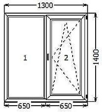 Окна из профиля Weiss Profil (Боярка)