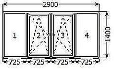 лоджия из профиля Internova 4000