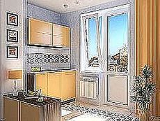 двері на балкон