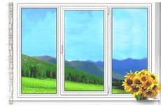 Окно Salamander в гостинной - доступная цена (Буча)