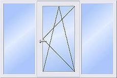 Окно Salamander для веранды (Буча)