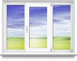Трехчастное окно из профиля WDS400, фурнитурой Siegenia и однокамерным энергосберегающим стеклопакетом