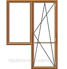 Балконный блок из профиля ALMplast, с фурнитурой МАСО и двухкамерным стеклопакетом