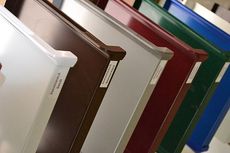 Водозливи металеві (білі, ширина100 мм)