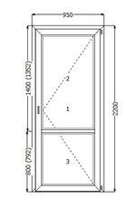 Входные двери Rehau E-70 с алюминиевым порогом и специальным армированным стеклопакетом 6армир.-12-6 армир.