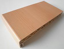 Подоконник Elyzium цветной 300 мм (золотой дуб, бук, мрамор, махагон)