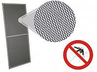 Москитная сетка дверная, белая