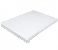 Пластиковый подоконник Риф, длина: 1000 мм, ширина: 100 мм