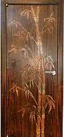 Межкомнатная дверь ТМ WoodOk спецзаказ, модель "Бамбук", размеры: 600x2000