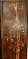 Межкомнатная дверь ТМ WoodOk спецзаказ, модель "Бамбук", размеры: 600x2000