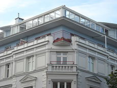 Терраса многоэтажного дома