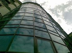 Стоечно-ригельная система фасадного остекления