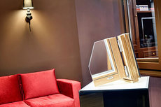 Деревянное остекление Мegrame.