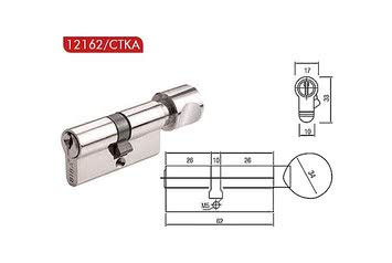 Цилиндровый механизм "Siba" 62 мм
