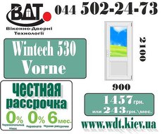 Дверь межкомнатная металлопластиковая