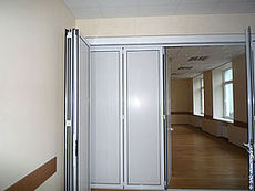 Раздвижные перегородки Alumil с терморазрывом