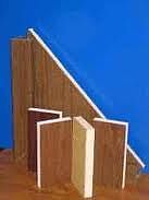 ПВХ сэндвич-панель для окон и дверей цветная