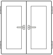Двухстворчатое окно