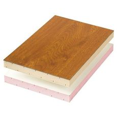 10мм Сэндвич-откос 2-сторонний, белый, 3,0х1,5м, ПВХ 1,0/0,6мм.