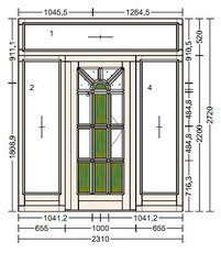 Входная группа в дереве Меранти (IV 78).