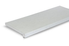 Подоконник Патина Серебряно-белая