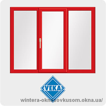 Окна на балкон VEKA с немецкой фурнитурой Roto