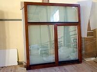 Деревянные окна из евробруса