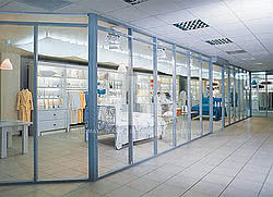 Алюминиевые перегородки Saray, Asas, Alumil, Reynaers, МЕТАЛПЛАСТ, ТАЛИСМАН от производителя в Киеве