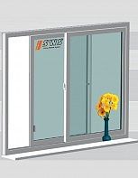 Розсувні металопластикові