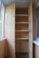 Изготовление и установка шкафа на балкон