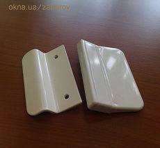 Установка ручки с защелкой