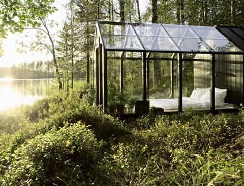 В Финляндии был создан необычный летний домик