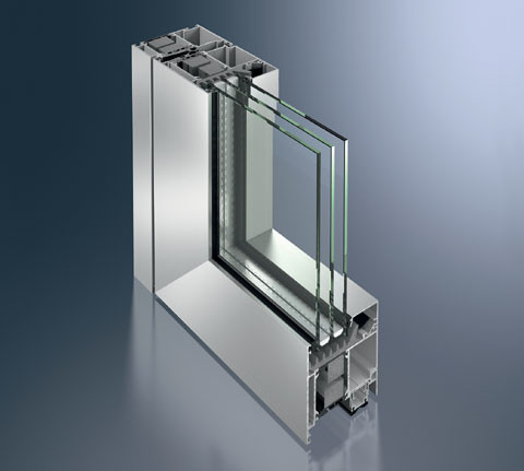 Schuco представила энергосберегающую систему для алюминиевых дверей