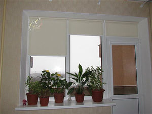 Вариант оформления балконного блока &mdash; 