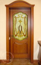 Витраж в дверь &mdash; АЛКИОН