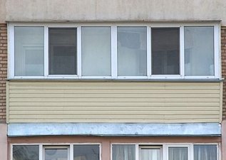 Балкон под ключ в чешке в Киеве &mdash; OKNA - SHOP