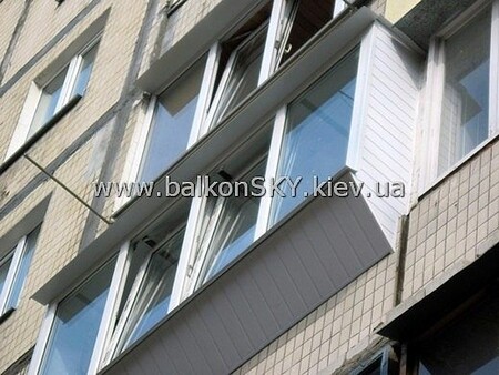 Балкон с выносом в Киеве