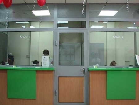 Сертифицированные  кассовые узлы,пулестойкие окна