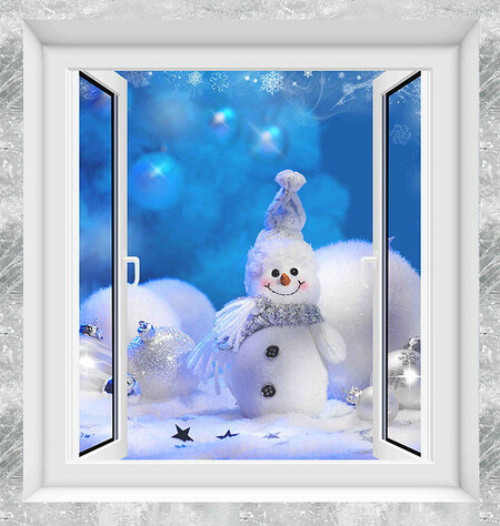 Новогоднее окно