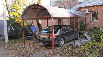 Навес для автомобиля &mdash; 