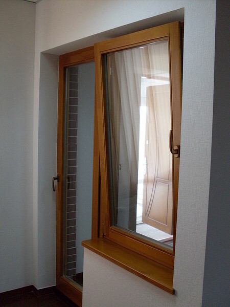 Окна деревянные