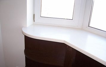 Подоконники из скусственного камня &mdash; Дукат