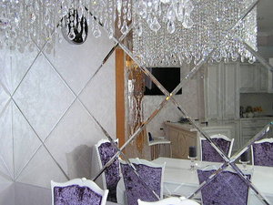 Зеркальное панно, зеркальная плитка &mdash; 